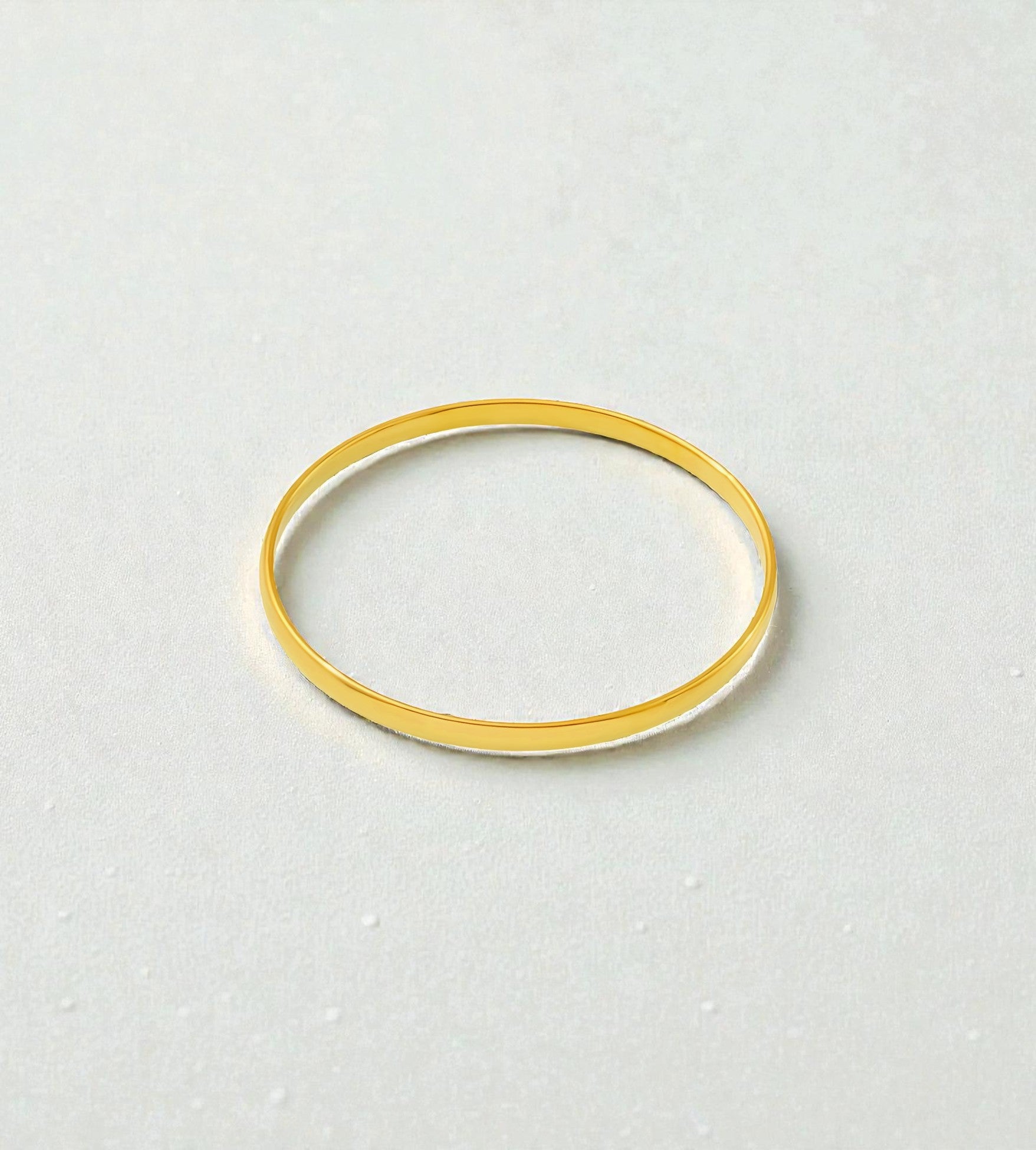 Bracelet doré en acier inoxydable