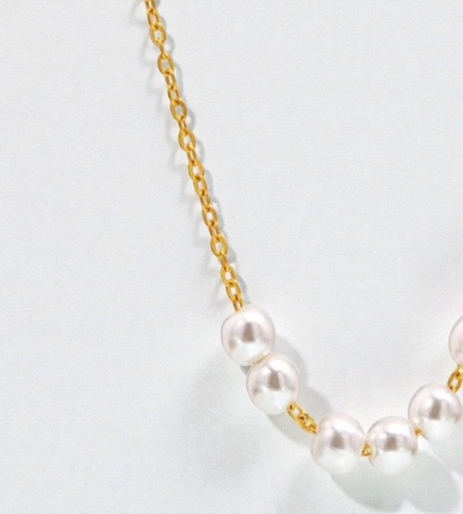 Collier Bad Girl en Perles