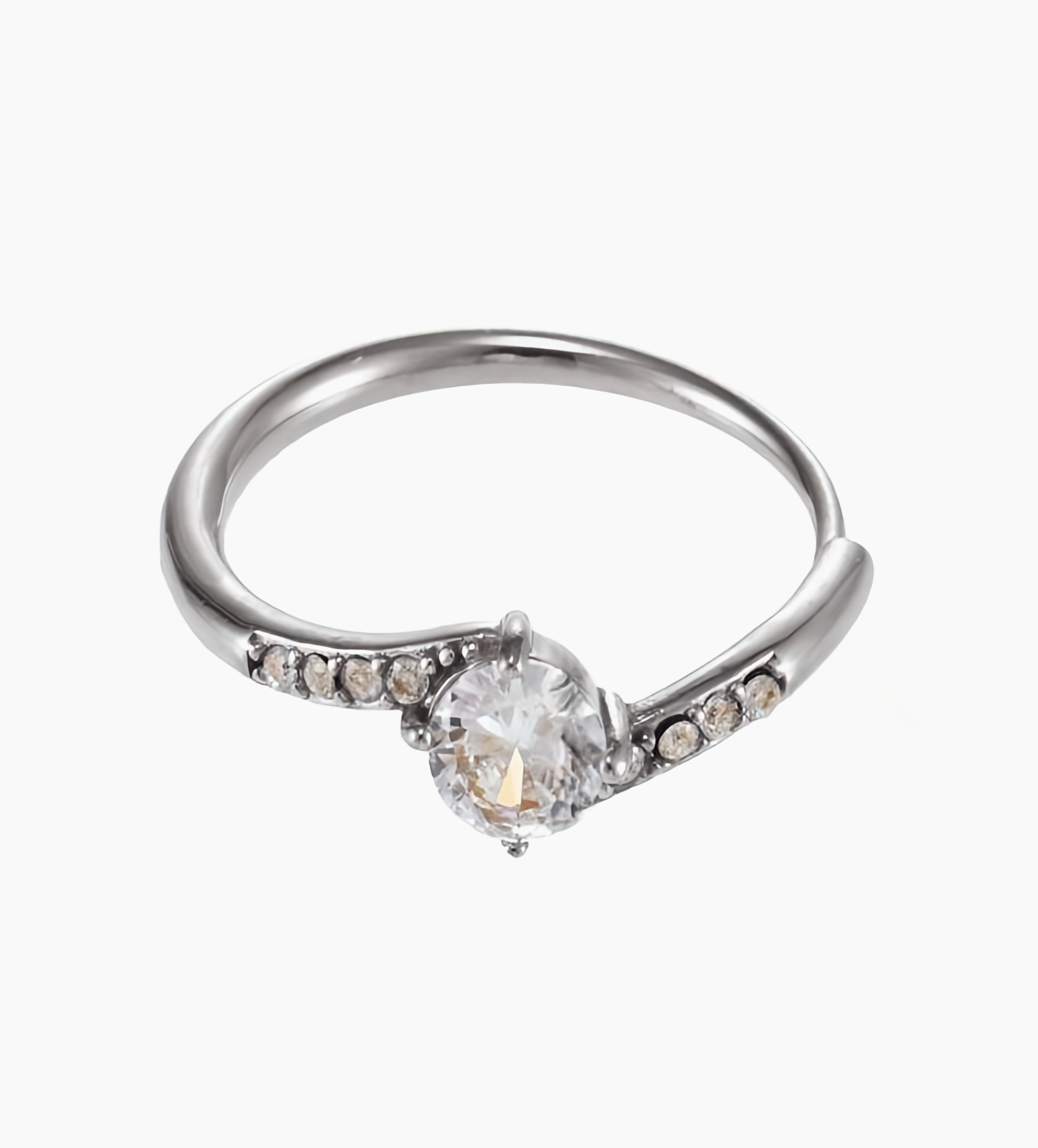 Bague “Twisted Glow”