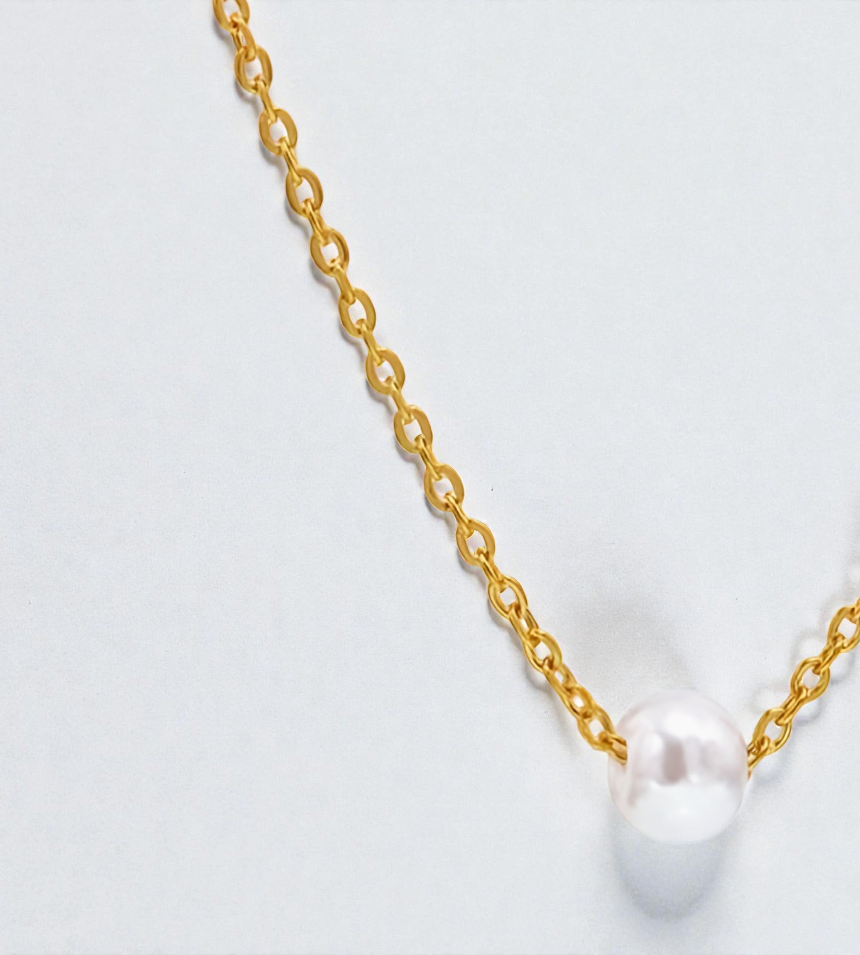 Collier Silver Rebel en Perle